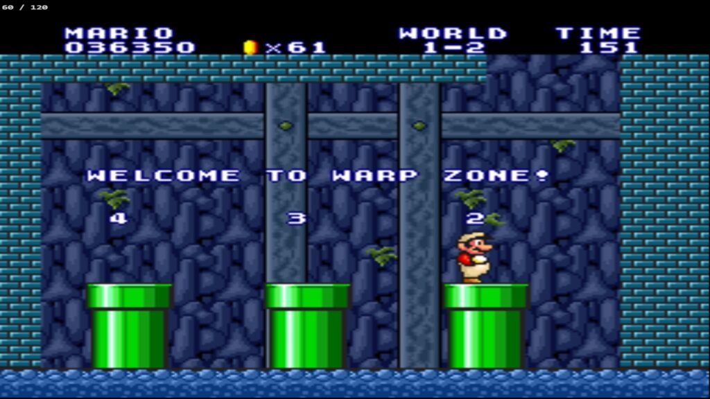 Super-Mario-Bros-Fase-1-2-Saida-Secreta-1024x576 Super Mario Bros. - Fase 1-2 - Saída Secreta